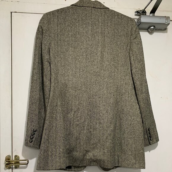 VINTAGE LAUREN RALPH LAUREN SILK PATTERN BLAZERS SIZE 12 - Picture 5 of 13